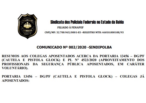 Primeira página do documento