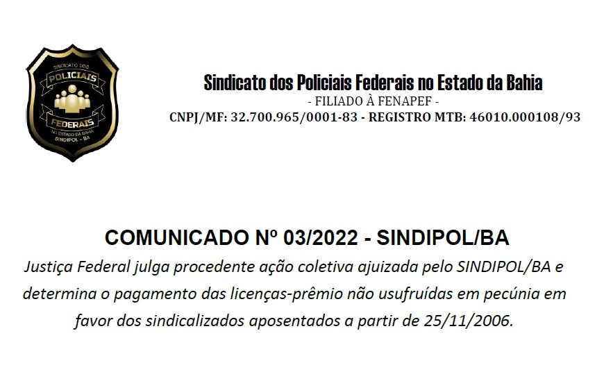 Primeira página do documento