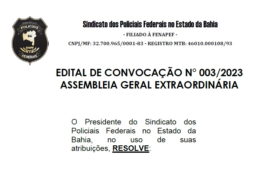 Primeira página do documento