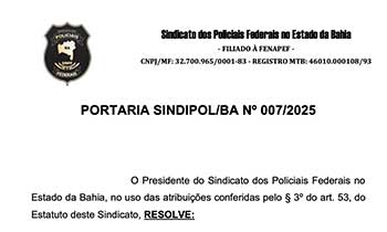 Primeira página do documento